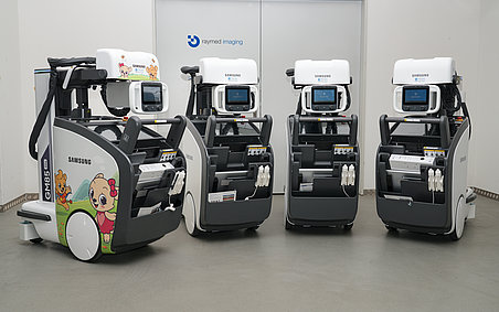 Installation der SAMSUNG GM85 Elite im Stadtspital Triemli und Waid